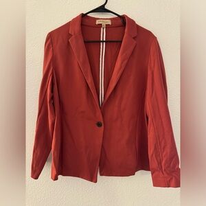 Philosophy Blazer Jacket Teracotta Salmon Women’s Size 12